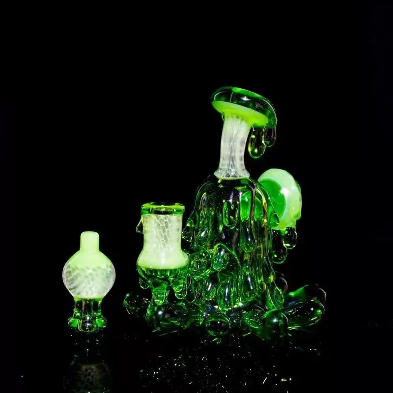 Beak Glass – Antidote & Haterade Mini Splat Rig w/ Matching Cap