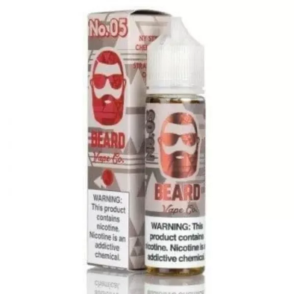 Beard 60 ml No.5 Premium E-Juice – Smooth & Satisfying