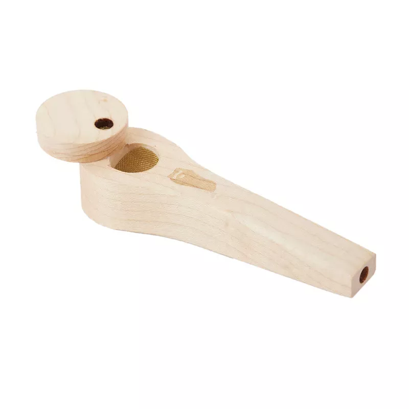 Bearded Distribution Exotic Wooden Hand Pipe 4 ” with Secure Lid & Brass Screen – Multiple Woods