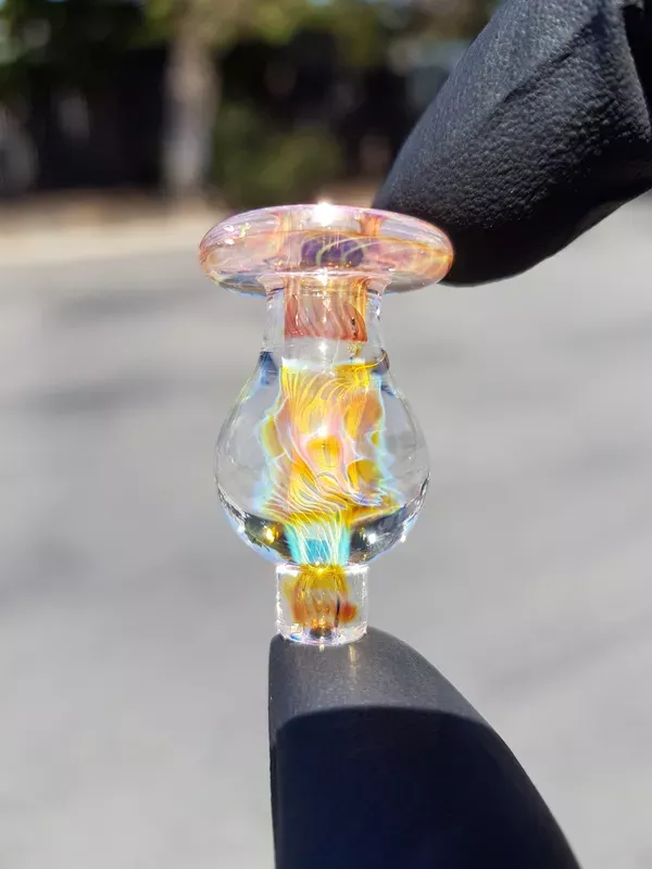 THE BEARDED MENACE – Fume Honeycomb Bubble Cap for Puffco Peak – #2