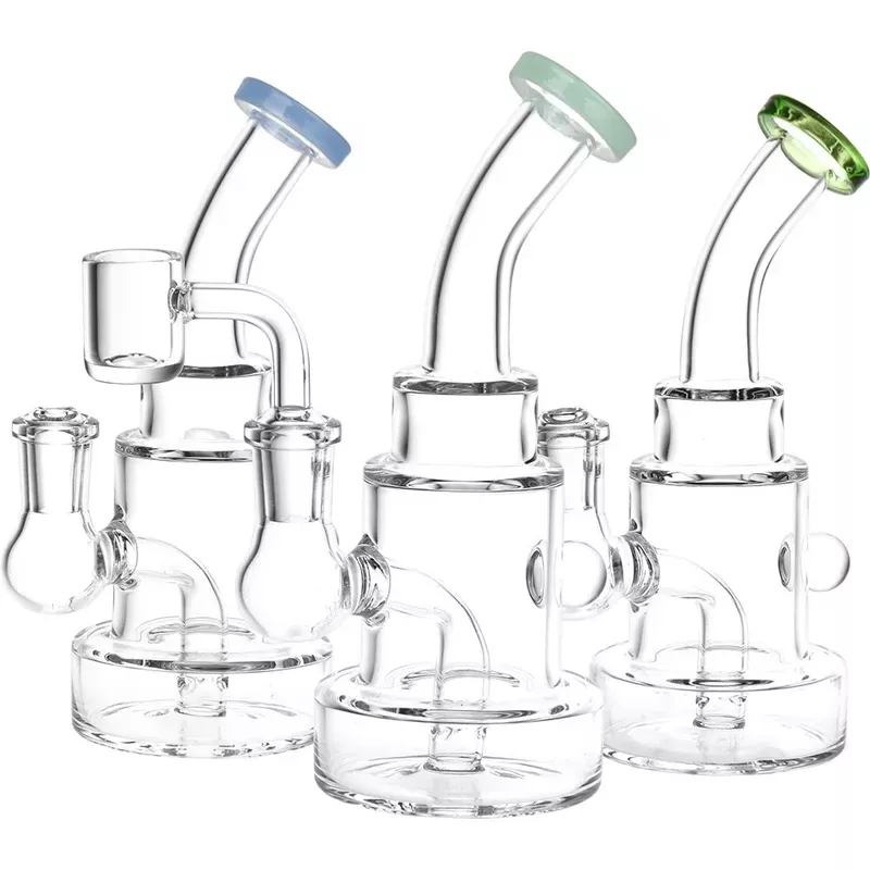 Beauty In Simplicity Glass Dab Rig | 6.25 ” | 14mm F | Colors Vary