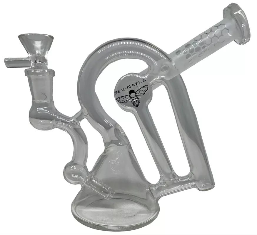 Bee Nails Waterpipe 6 1/2 ” Recycler