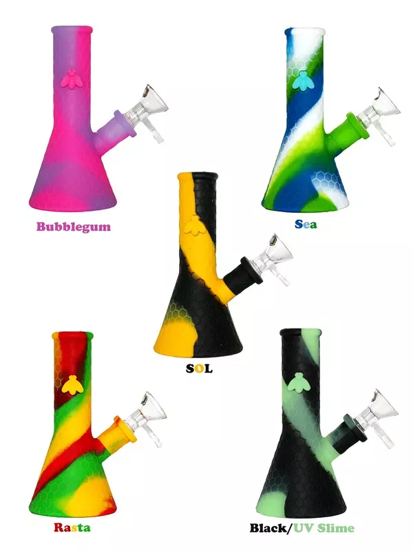 Bee Silicone Water Pipe