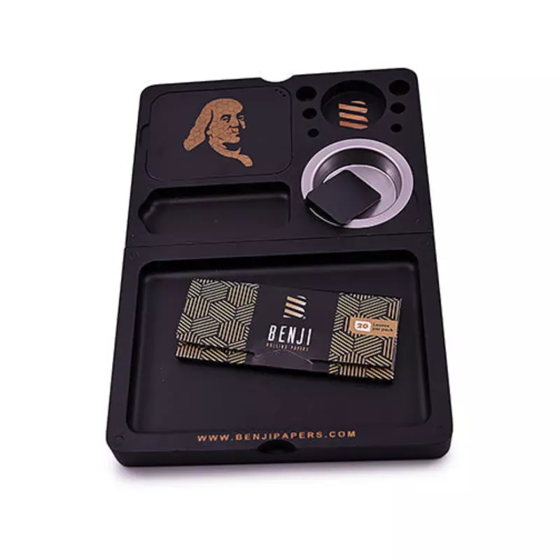 Benji Bankroll Mini Bamboo Tray Kit