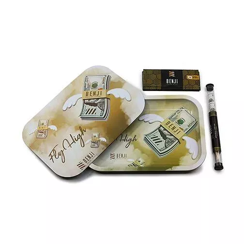 Benji Metal Rolling Tray Kit – Fly High