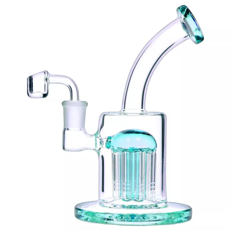 Bent Neck with Tree Perc Dab Rig – 8 in.