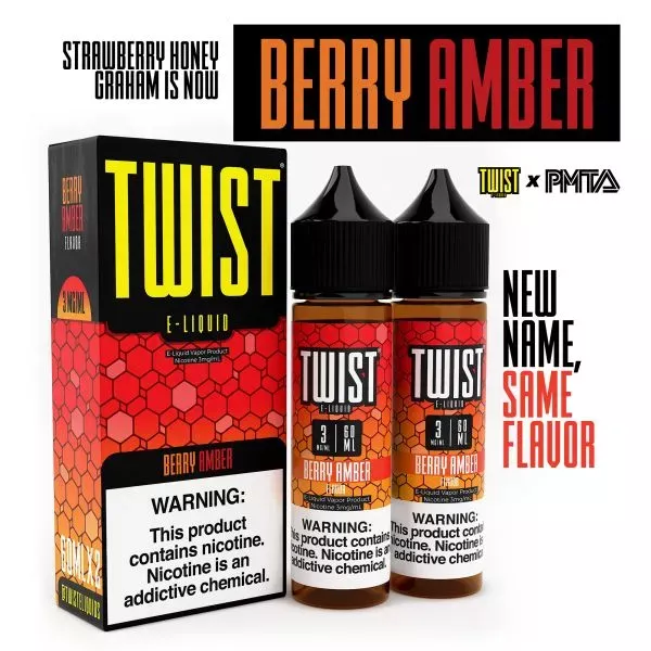 Berry Amber by Twist E-liquids – ( 2 Pack)