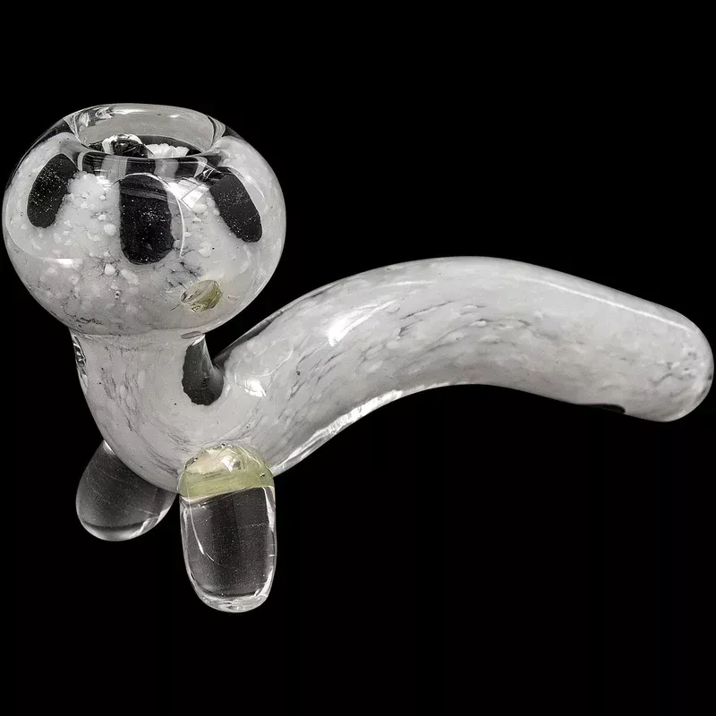 “Black Daisy” White Fritted Sitting Sherlock
