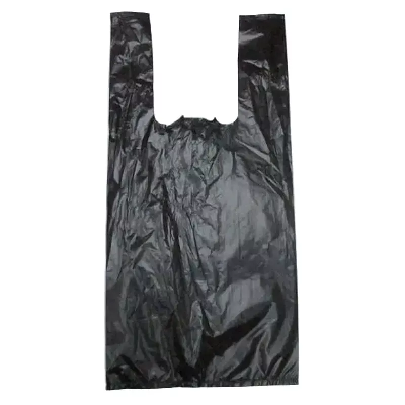 Black Shopping Bags – 8 ” x 5 ” x 16.1 ” – (1000 Count)