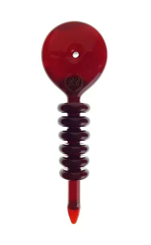 BROTHER BUD – Glass Carb Cap Dabber – Persimmon Strike (Flat Tip)