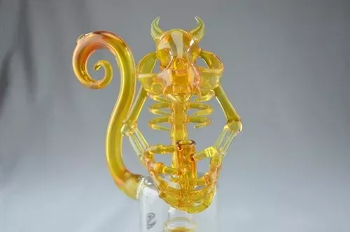 BUCK/GEMINI ANDY – 18mm “Errl The Squirrel” Belly Button and 8-Slit Bubbler – #1
