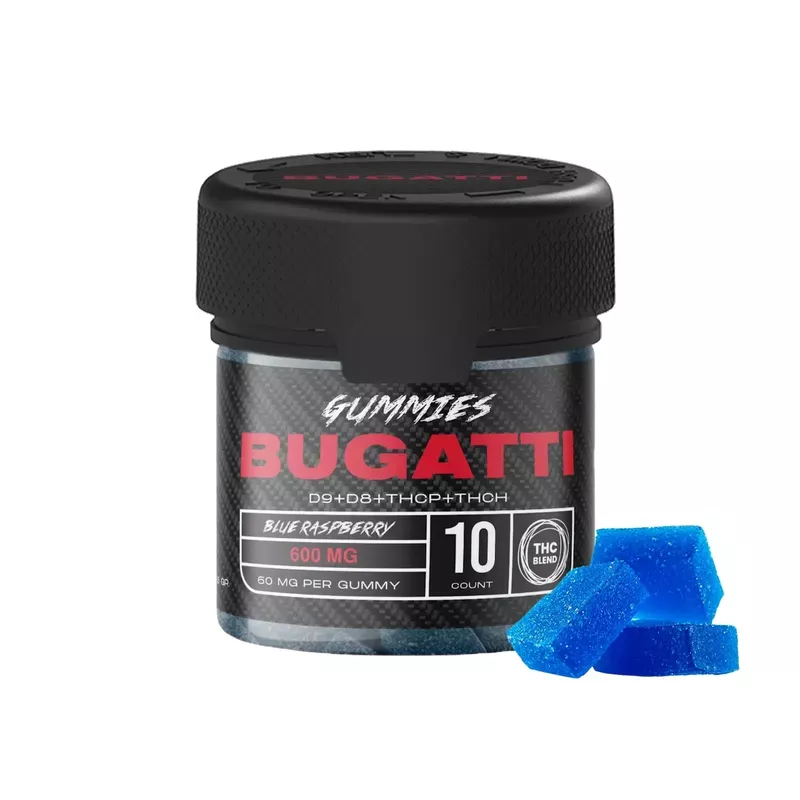 Bugatti THC-P Mixed Blend Gummies – 600mg (10ct)