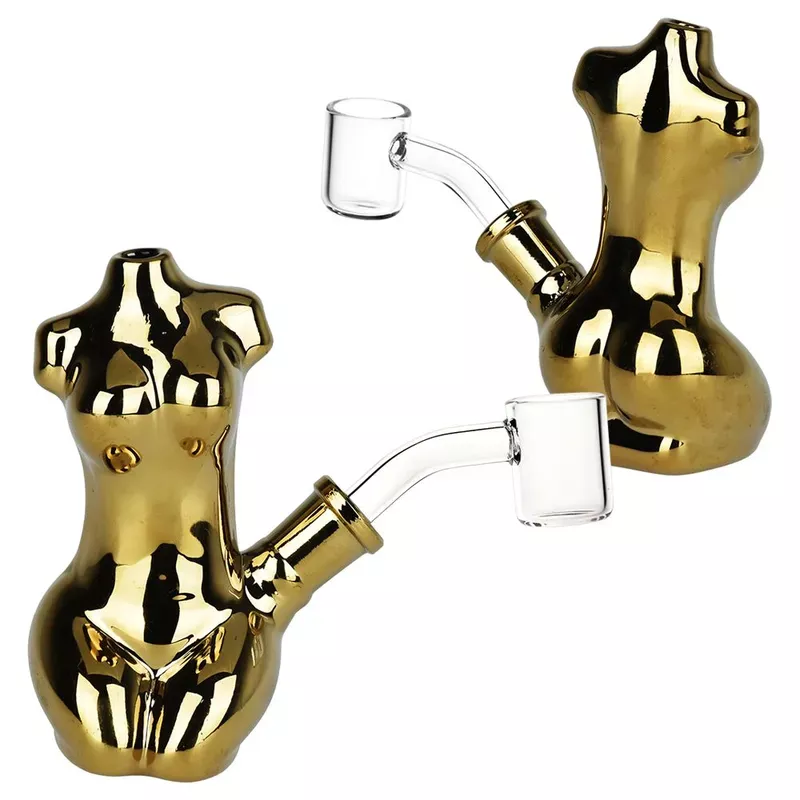 Buxom Body Electroplated Dab Rig – 4.25 ” / 14mm F