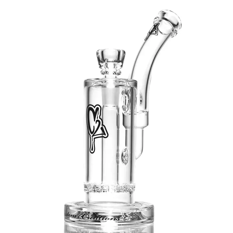 C2 Custom Creations – Ratchet Bubbler – 50mm – Black Drip Label