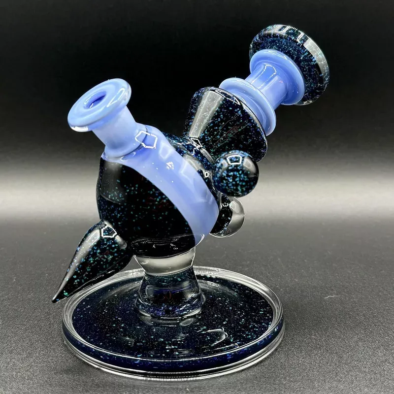 Cajun Glass X Marni420 Heliosphere | Blue Satin Opal