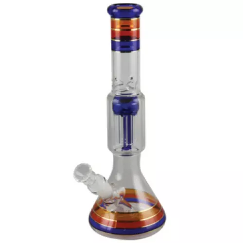 CaliConnected 12” Tree Perc Beaker Bong