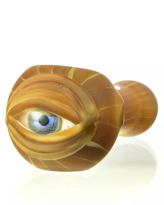 Chameleon Glass Wood Grain Cyclops Pipe