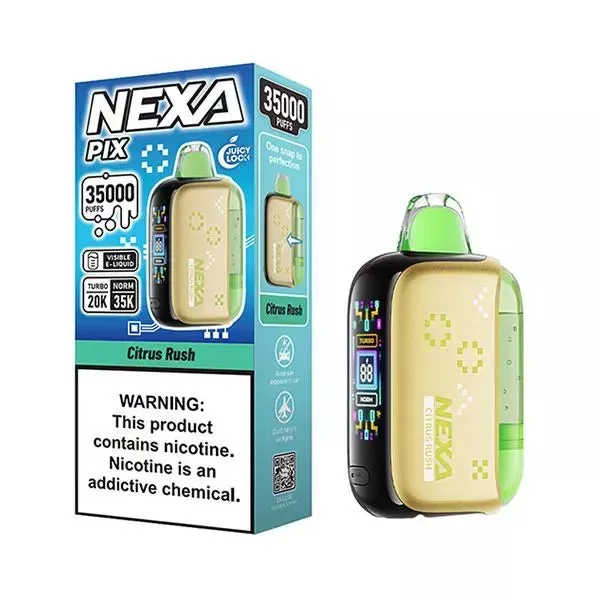 CITRUS RUSH NEXA PIX 35K Disposable Vape