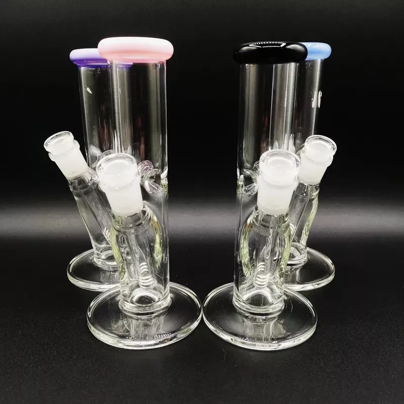 Clear 8″ Tube w/ Color Lip