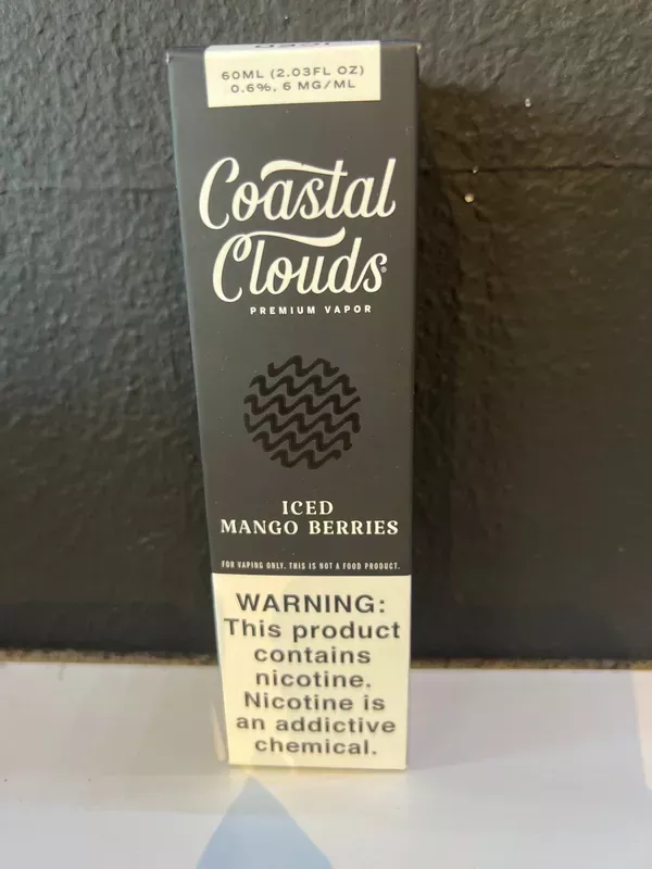Coastal Clouds Iced Mango Berries 6mg PGVG 60ml