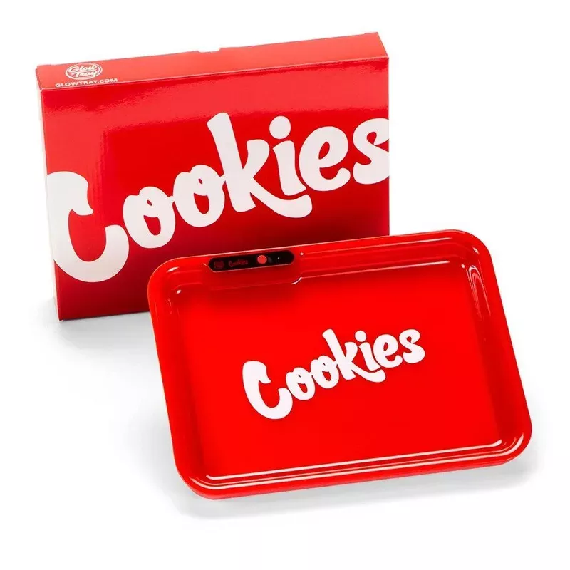 Cookies | x GlowTray V4 Rolling Tray | Red
