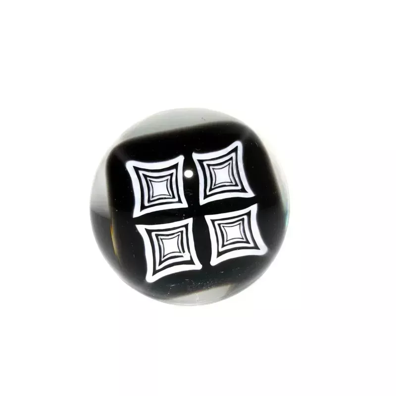 Credo Glass – Meandros Square Top 17MM Marble Set