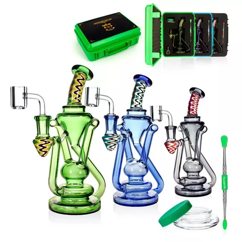 CYCLONE LOOP WIGWAG NECK RECYCLER RIG Hard Plastic Case Set