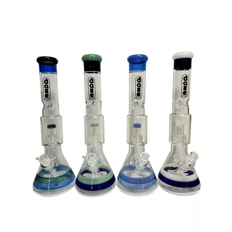 Daze Glass – Approx. 16 Striped Glass Water Pipe
