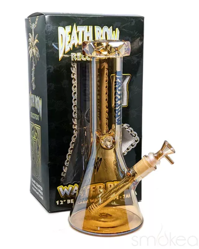 Death Row Records 12 ” Electro Plated Beaker Bong
