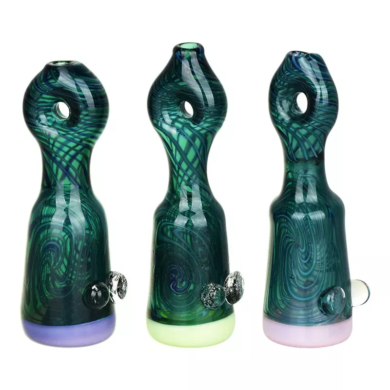 Delirious Chillum Pipe | 3.75 ” | Borosilicate Glass