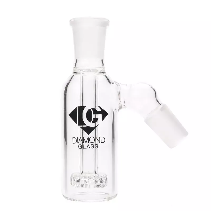 Diamond Glass – 19mm & 45 Degree Ash Catcher With Circ Perc