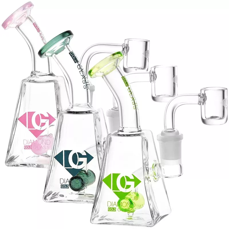 Diamond Glass SP Mini Dab Rig – 5.25 ” / 14mm F