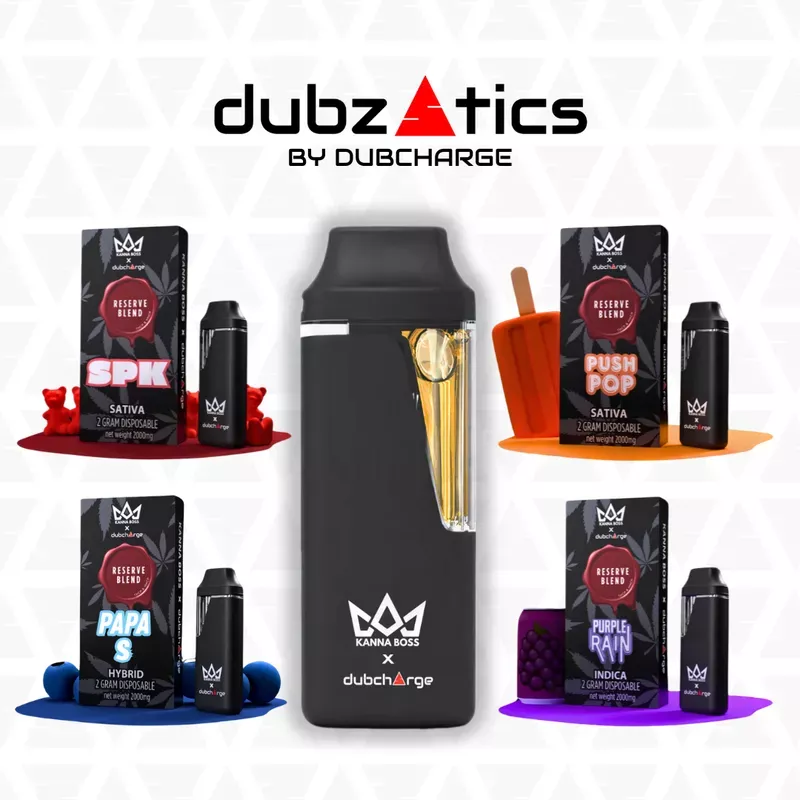 DubCharge x Kanna Boss – Reserve Blend THC-P | HHC-P 2G Disposable
