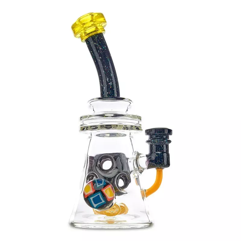Dynamic Glass Worked Fab Beaker
