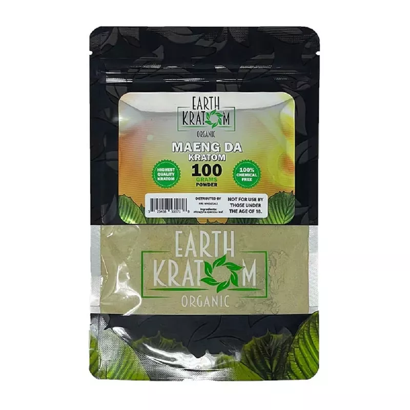 Earth Kratom Maeng Da – Powder 100g