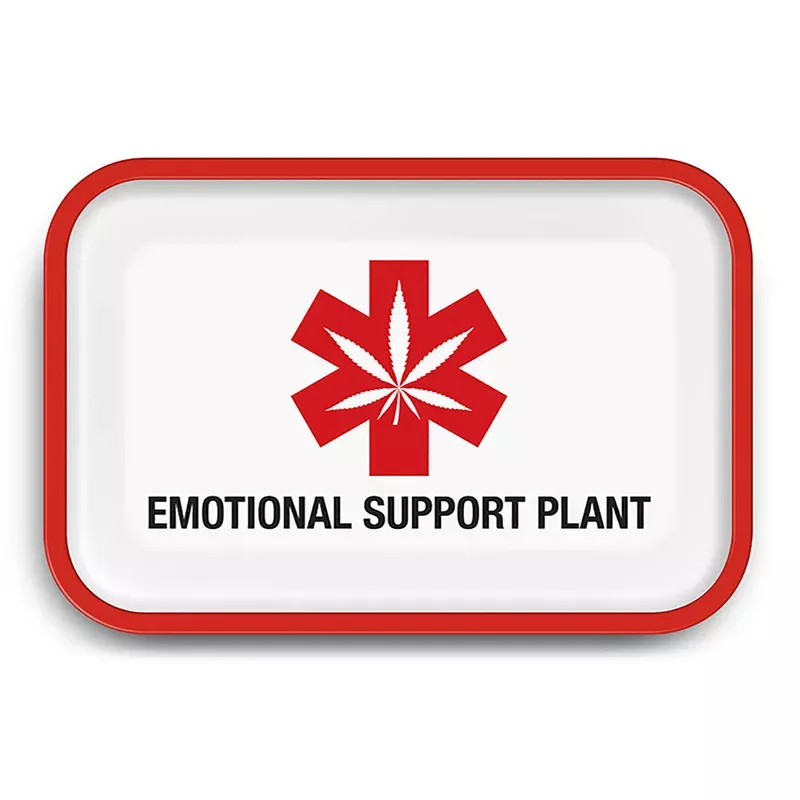 “Emotional Support Plant” Rolling Tray – Large