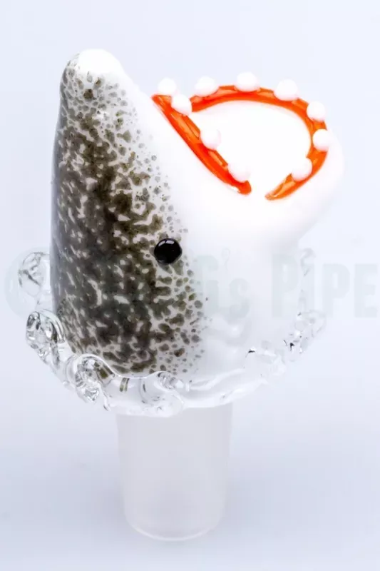 Empire Glassworks – 14mm Male Shark Glass Bowl