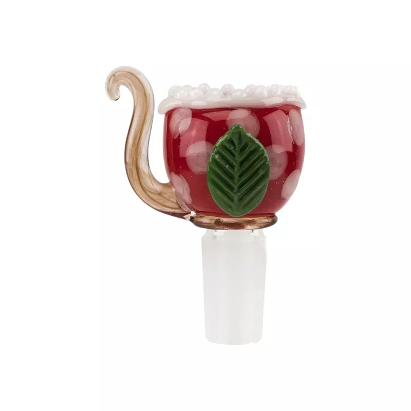 Empire Glassworks Piranha Glow in the Dark Bowl – 14mm Male