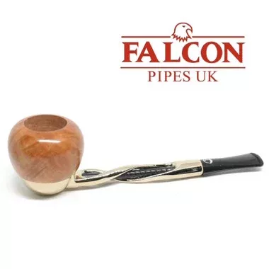 Falcon – Gold Plated Shillelagh Pipe Set with 2 xBowls