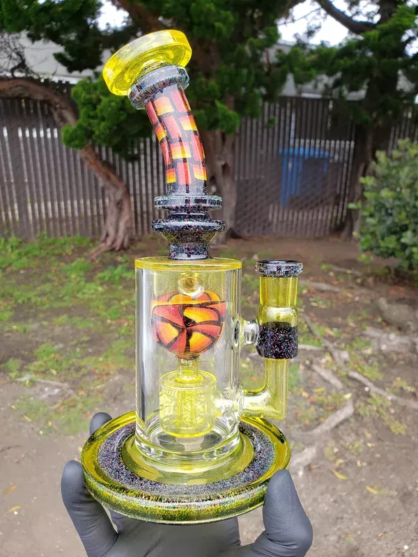 FATBOY – Baller Torus Incycler Dab Rig w/ 14mm Female Joint – Terps (CFL)