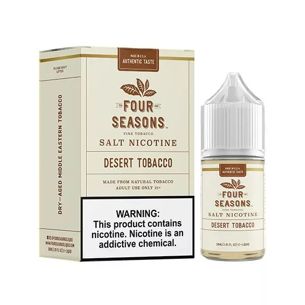 Four Seasons Salts Desert Tobacco – (30mL)