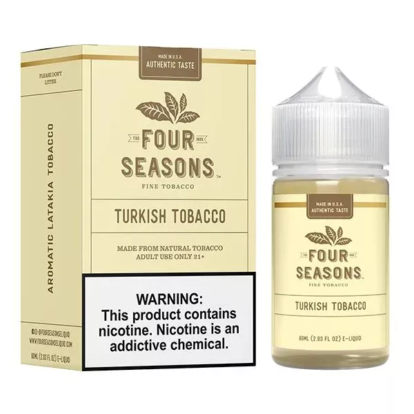 Four Seasons Turkish Tobacco – (60mL)