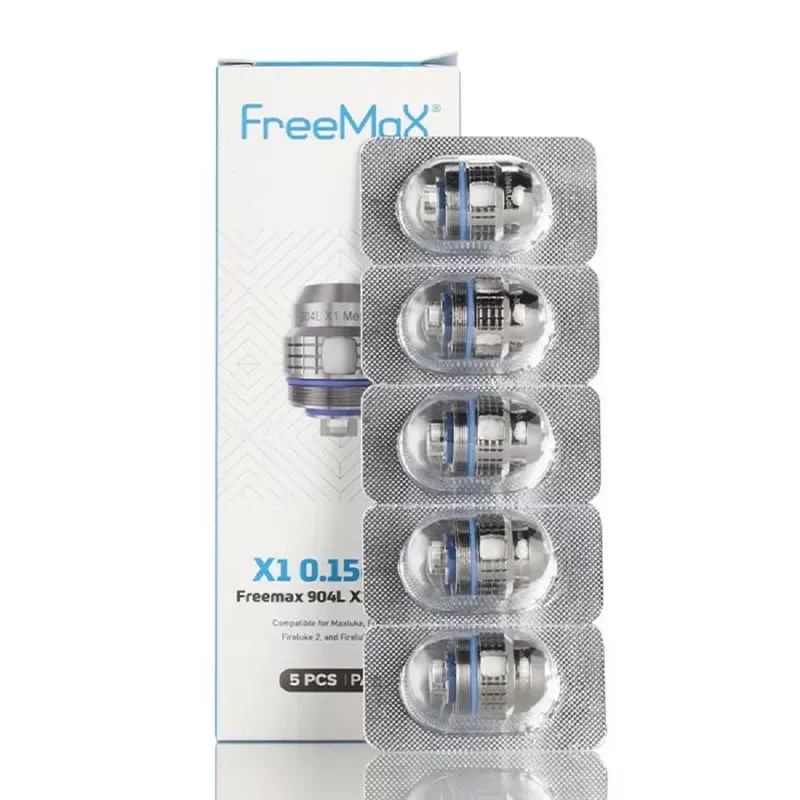 Freemax MaxLuke 904L X 0.15ohm Replacement Coil – 5 Pack / .15 OHM