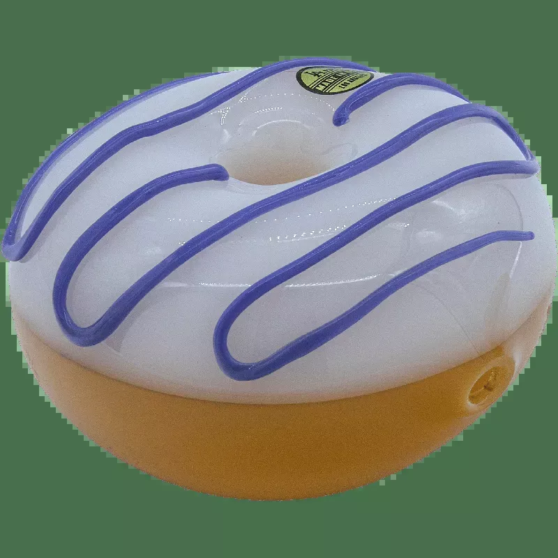 The “Frosted Donut ” Glass Pipe