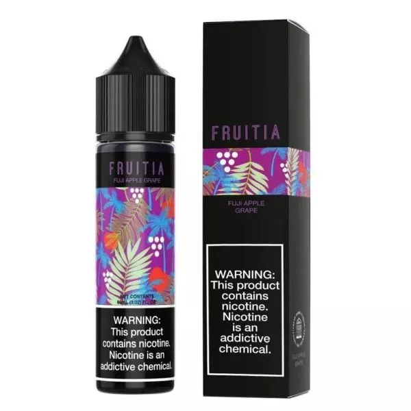 Fuji Apple Grape E-liquid by Fruitia – (60mL)