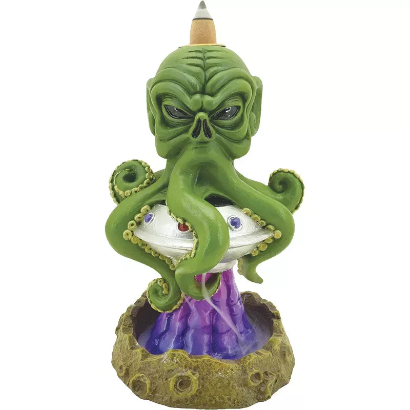 Fujima Octopus UFO Backflow Incense Burner – 6.25 “