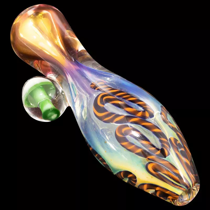 “Fun-Guy ” Glass Chillum