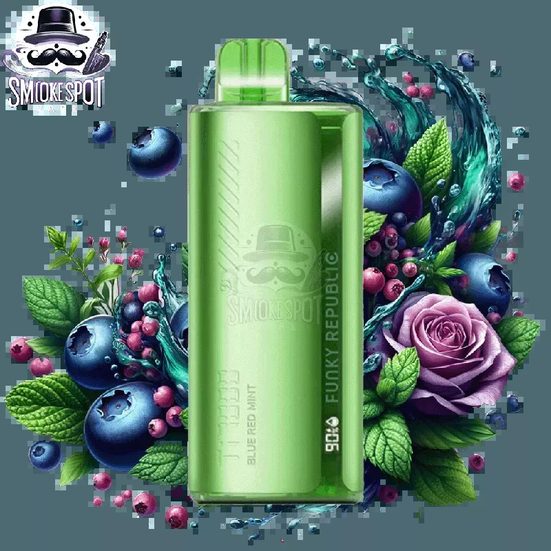 Funky Republic TI 7000: Blue Red Mint Vape
