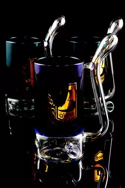 Glass Mug Pipe – P1386