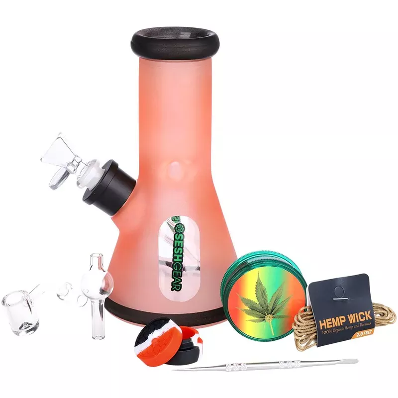 Glass Water Pipe All in one Smokers Kit